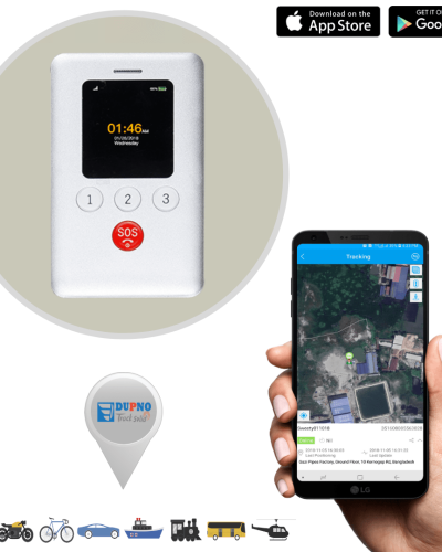 DUPNO 4G Portable GPS Tracker