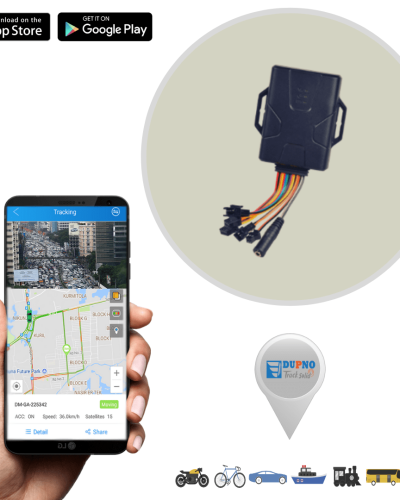 DUPNO High-End Multi-functional Premium Vehicle GPS Tracker