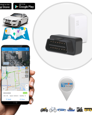 DUPNO OBD22 Plug and Play GPS Tracker Device