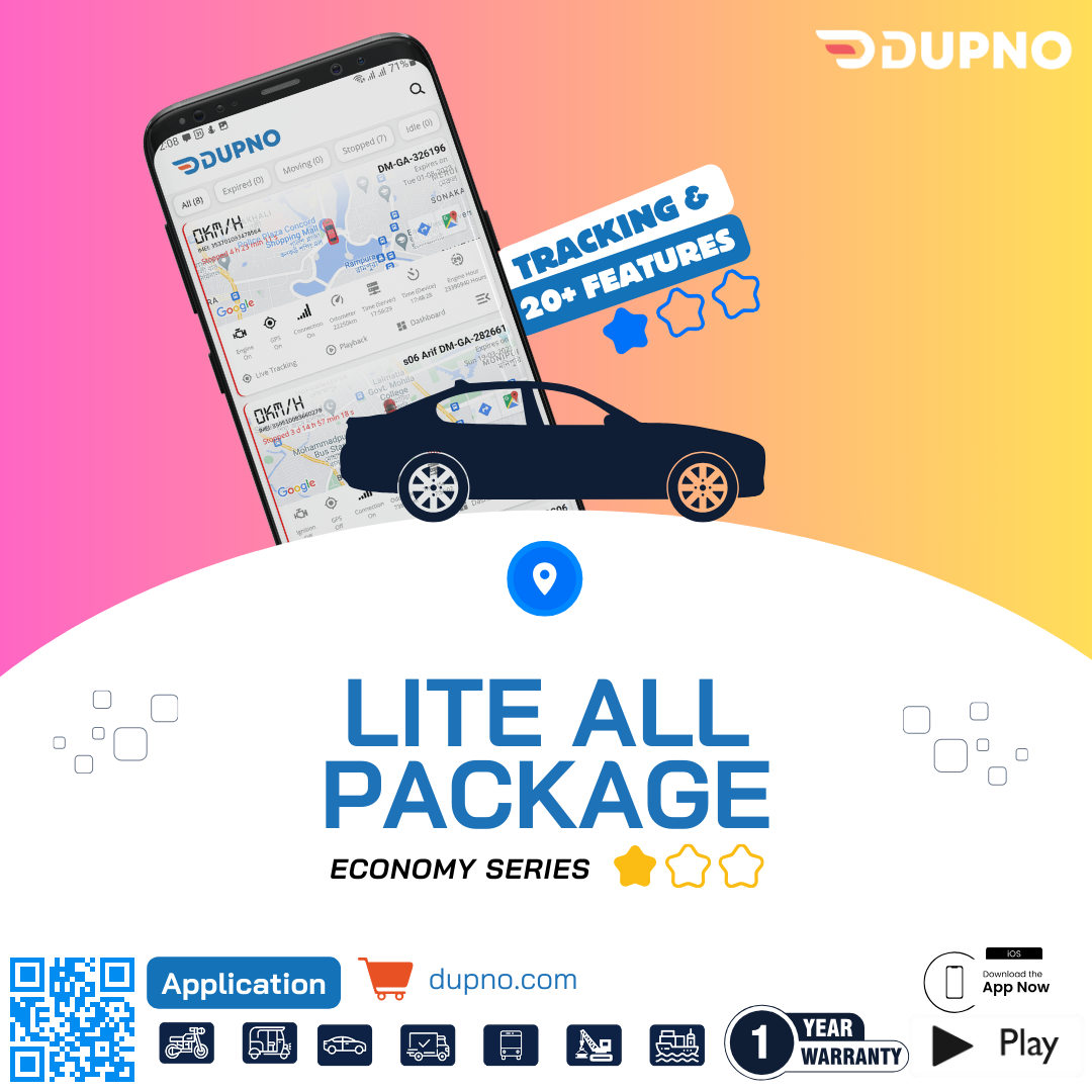 AffordableTrack Lite: All-In-One Economy Series Vehicle Tracking Service Package