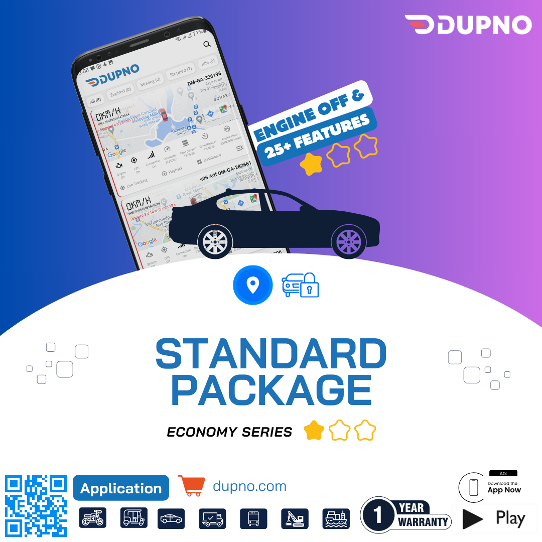 Economy Series Dupno Standard Vehicle Tracking Package