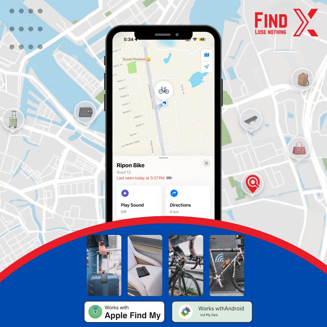 FindX Tag -Lose Nothing