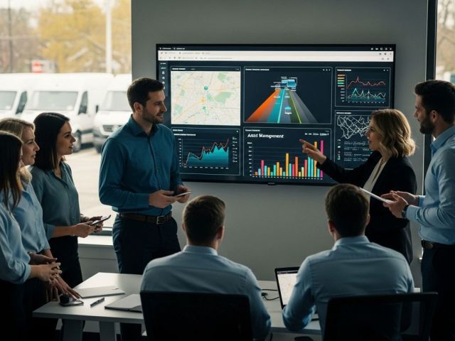 automated fleet reporting office