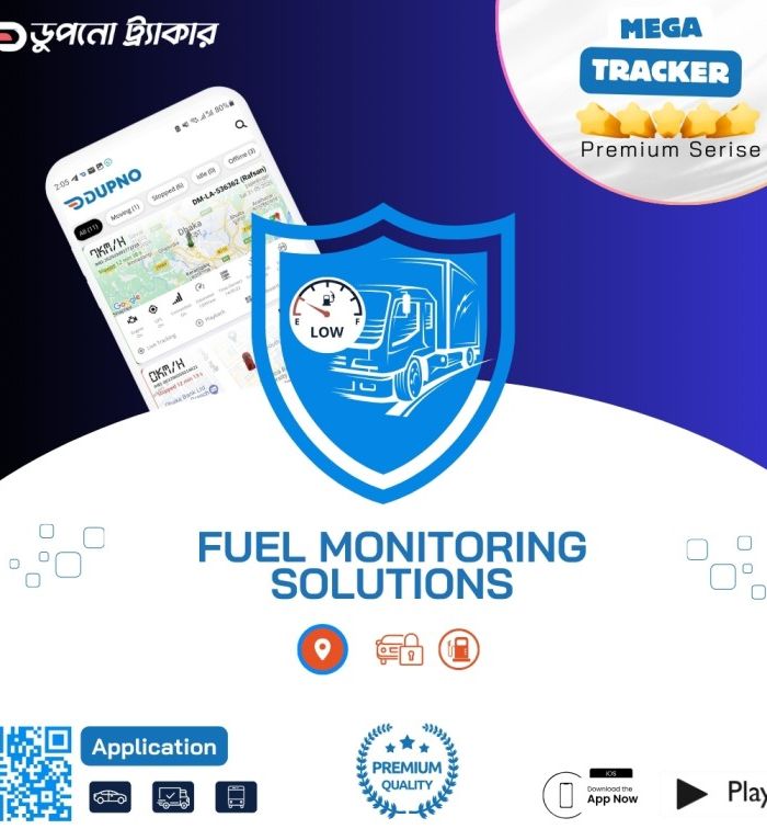 Dupno Mega Tracker with Fuel Status
